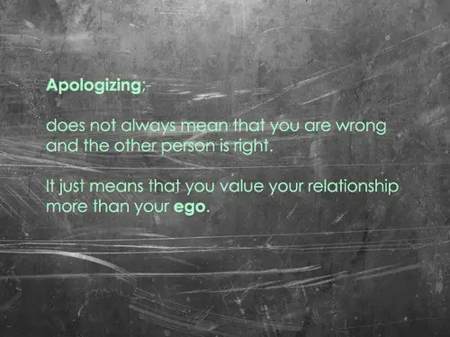 apologizing quote