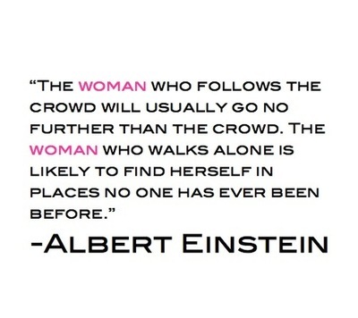 Albert Einstein about Women