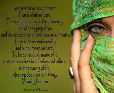 love is what we are born with