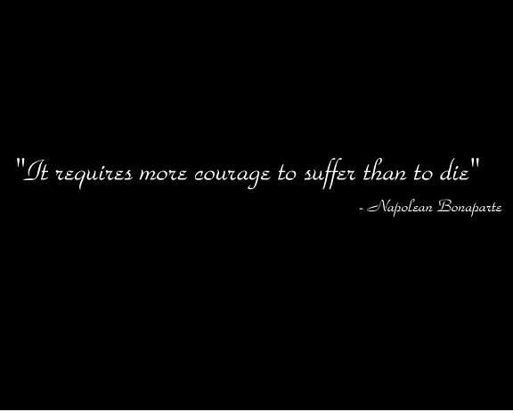napoleon bonaparte on courage
