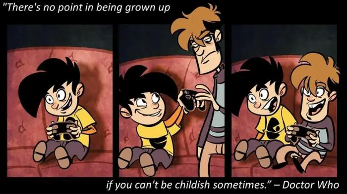 doctor who quote about growing up
