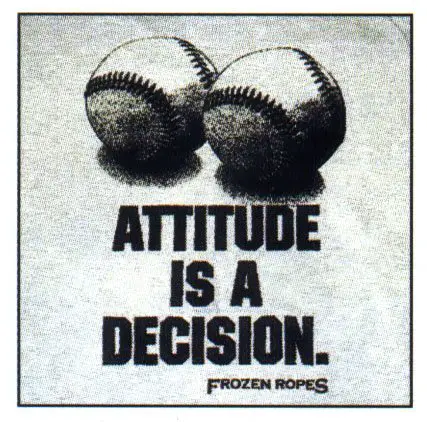 attitude is a decision